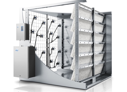 Condair DL hybrid spray and evaporative humidifier.